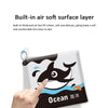 Baby Cloth Book Tear-proof Rustle Sound Quiet Books For Kids, Style: Polar Animal