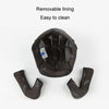 GXT Electric Vehicle Four Seasons Sun Protection & Windshield Double Lens Helmet, Size: M(Matt Black Gray)