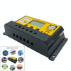 10A 12V/24V Simple Solar Controller Light Time Control Solar Panel Regulator Controller With USB