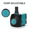 EB-301 3W Aquarium Submersible Water Pump Fountain Filter Fish Pond,EU Plug