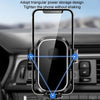 Car Air Outlet Hook Firmly Navigation Mobile Phone Holder(Mirror Black)