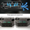 For PS5 DE/UHD 2 In 1 Handheld Console Cooling Stand Fan Base(White)