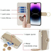 For Alcatel 1B 2022 Crossbody Litchi Texture Leather Phone Case(White)
