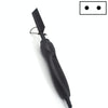 Multifunctional Comb Dry And Wet Dual-Use Curly Hair Straightening Stick Electric Perm Comb EU Plug(Black)