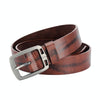 Dandali XX827 Men Retro Pin Buckle Leather Belt Waistband, Length: 125cm (Coffee)