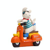 Cartoon Resin 3D Puppy Rabbit Motorcycle Micro-landscape Landscaping Props Ornaments