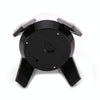 High-Footed UFO Solar 9cm 360 Rotating Display Stand Props Turntable(Gold Blue Light)