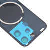 iPhone 16 Pro Glass Back Cover with Lens & MagSafe (Silver)