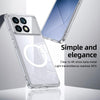 For Xiaomi Redmi K70 Pro MagSafe Armor Clear TPU Hybrid PC Phone Case(Scrub Black)