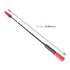 Short Aluminum Carbon Vehicle Car AM/FM Radio Antenna(Red)