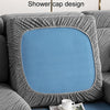 Knitted Lazy All Inclusive Sofa Cover Household Stretch Sofa Covering Cloth, Color: Dark Gray(Extra Large Single Person)