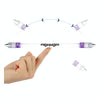 2 PCS Visual Spinning Pen Drop Resistant No Refill Rotary Pen Special(A7 Green)