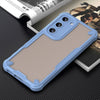 For Samsung Galaxy S23 5G Armor Glaze PC Hybrid TPU Phone Case(Blue)
