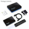 H96 Max 8GB+128GB 8K Smart TV BOX Android 11.0 Media Player with Remote Control, Plug Type:US Plug