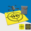 Outdoor Aerial Photography Double-sided Landing Pad For DJI Mavic 3 / Air 2 / Air 2S(Yellow + Black)
