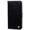 For Xiaomi Redmi 3S Business Style Oil Wax Texture Horizontal Flip Leather Case with Holder & Card Slots & Wallet (Black)