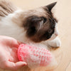 Cat Scratcher Table Leg Brush (Black) - Silicone Massage & Grooming