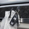 4pcs /Set Car Dashboard Adhesive Multifunctional Small Hook(Beige)