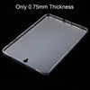 For Galaxy Tab S3 9.7 T820 0.75mm Ultrathin Outside Glossy Inside Frosted TPU Soft Protective Case