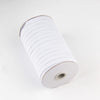 Stretch Rope Clothing Elastic Ribbon Trim Sewing Fabric DIY Garment Accessories, Width:8mm 82 Yards(White)