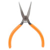 Mini Jeweler Flat Nose Pliers Hand Tool with Soft Grips (Orange)