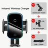 Baseus Light Electric Car Bracket Qi Standard Wireless Charger