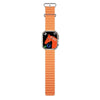 ZGA W04 2.03 inch Screen Seconds Hand BT Call Smart Watch, Support Health Monitor / AI Voice Assistant / SOS(Orange)