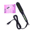 VGR V-503 50W 3 Gears Adjustable Anti-scalding Curling And Straightening Comb Dual-use, Plug Type: EU Plug(White)
