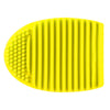 Silicone Cleaning Cosmetic Make Up Washing Brush Cleaner Scrubber Tool(Yellow)