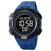 SKMEI 2078 Multifunctional Men 50M Waterproof Sports Fashion Digital Wrist Watch(Dark Blue)
