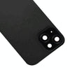 iPhone 15 Plus Glass Back Cover, Wireless Charging, Black