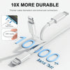 USB to 8 Pin Fast Charging Data Cable, Length: 1m