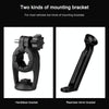 Mountain Bike Card Holder Touch Screen Mobile Phone Holder Motorcycle Electric Vehicle Waterproof Navigation Bracket Shade Mobile Phone Holder, Style:Handlebars(Black)