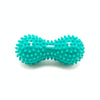 Peanut Shape Relieve Muscle Pain PVC Spike Massage Ball(Green)