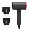 High-power 2000W Anionic Cold Hot Air Constant Temperature Hair Dryer, EU Plug(Red + Black)