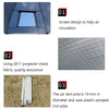 LADUTA Outdoor Self-Driving Tour Barbecue Camping Car Side Tent Car Tail Extension Tent Supplies(Grey Blue)