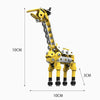 164pcs Giraffe Children Toy Metal Building Block Mechanical Handmade Assembly Animal Model