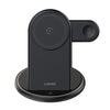 LDNIO WL02 25.5W 5 in 1 MagSafe Wireless Charger with 30cm Type-C Cable(Black)