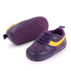 D2540 Autumn And Winter Soft Soled Walking Shoes Baby Shoes For 0-1 Years Old, Size: 13cm(Purple)