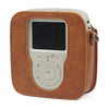 Full Body Camera PU Leather Case Bag with Strap for Fujifilm Instax Square SQ20(Brown)