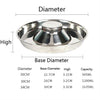 Slow Feed Dog Bowl Stainless Steel 34cm - Anti-Gulping Pet Bowl