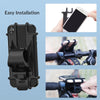 Silica Gel Bicycle Universal Phone Holder(Black)