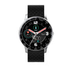 Ochstin 5H30 1.28 Inch HD Round Screen Silicone Strap Smart Sports Watch(Black+Silver)