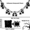 3m Halloween Honeycomb Garland Pendant Spider Bat Party Flag Scene Layout Props(Bat)