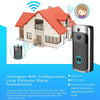 Smart WiFi Video Doorbell with Chime, 720P HD, Wireless, UK Plug