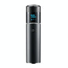 S-1090 IPX7 Waterproof 8D Portable LED Digital Display Round Electric Shaver(Black)