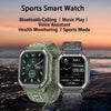 KR06 Waterproof Pedometer Sport Smart Watch, Support Heart Rate / Blood Pressure Monitoring / BT Calling(Black)