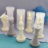 2 PCS Chess Aromatherapy Candle Silicone Mold Crystal Epoxy Mold, Specification: King LZ-17