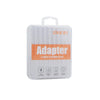 ENKAY ENK-AT120 Aluminium Alloy 8 Pin to Type-C Data Transfer & Charging Adapter(Silver)