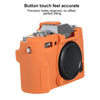 For FUJIFILM X-T30 II Soft Silicone Protective Case(Orange)